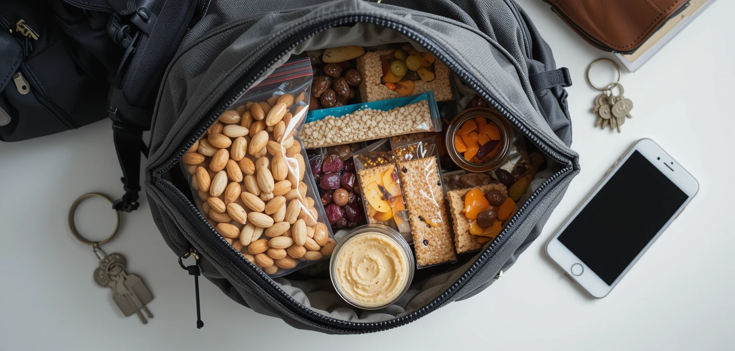 Leia mais sobre o artigo Lanches Saudáveis para Levar na Bolsa e Evitar Junk Food
